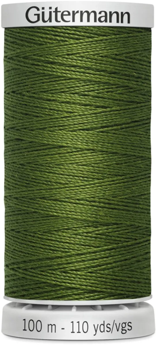 Gutermann Super-sterkgaren 100m - Zwart/grijs/wit