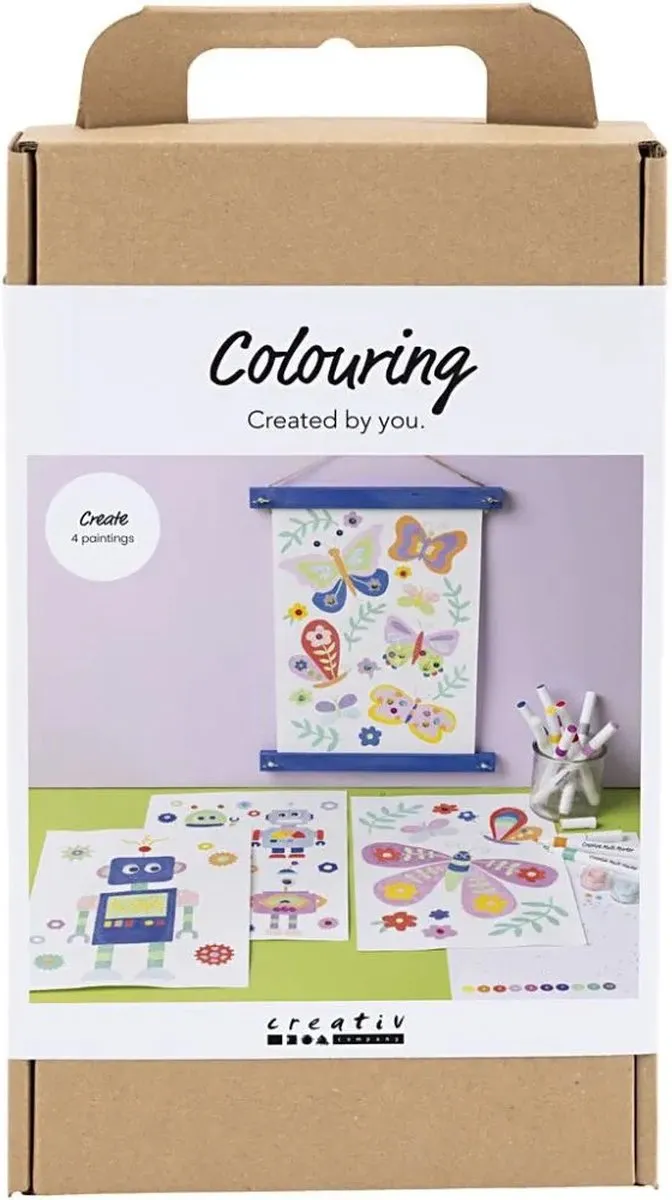 Creativ Company Hobbyset Vlinder & Robot