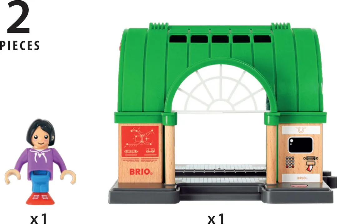 BRIO Centraal Treinstation 33649 - Groen