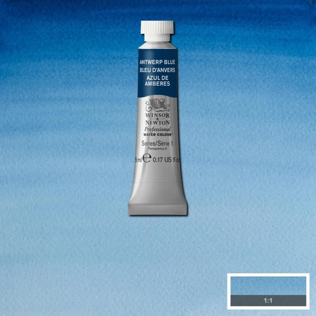 Winsor & Newton Professional Aquarelverf Antwerp Blue 5ml
