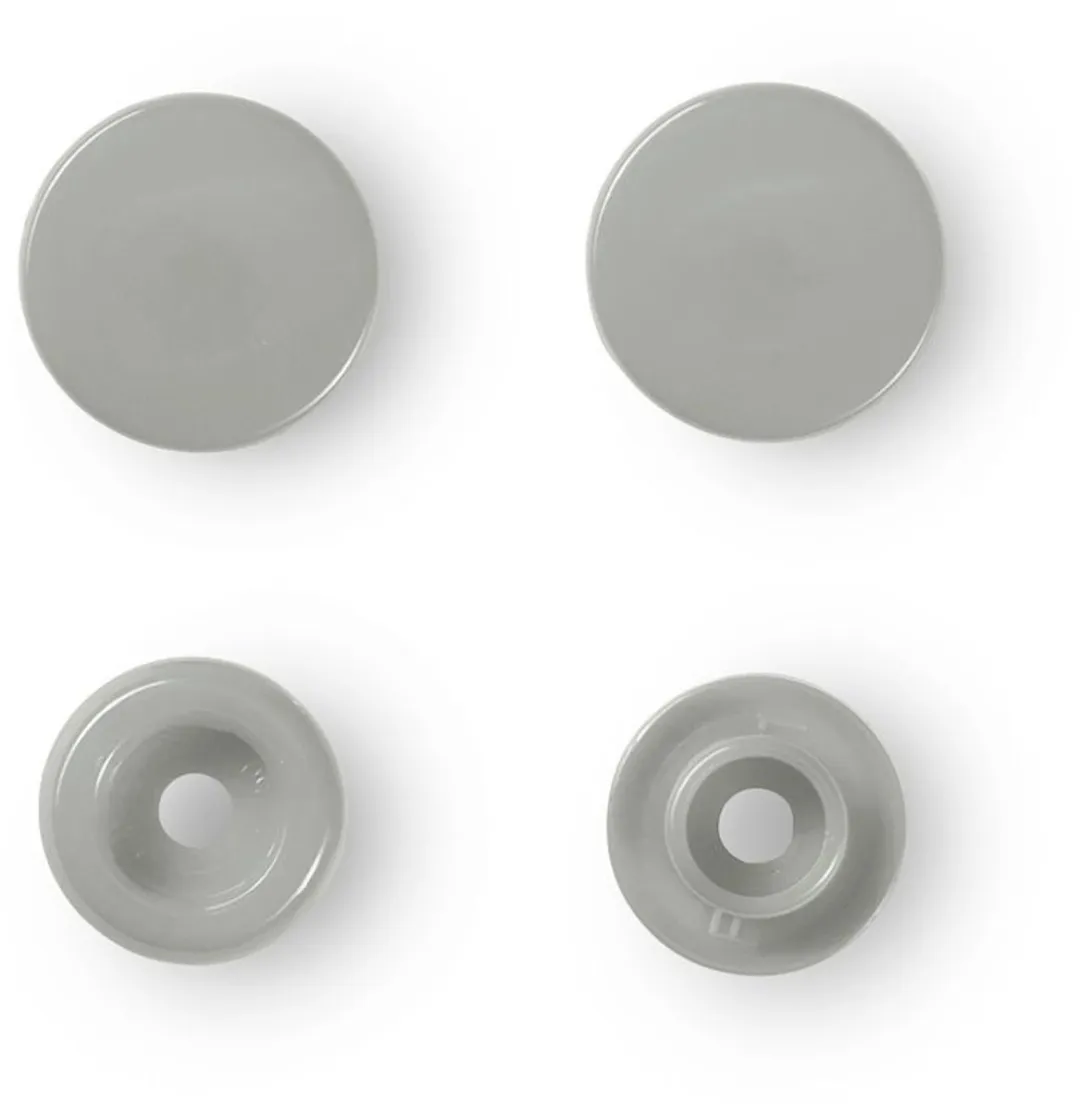 Prym Drukknoop ColorSnaps 12,4mm - Grijs - 30 Stuks