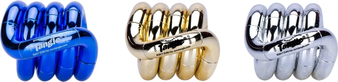 Tangle Toys Junior Metallic 3-Pack