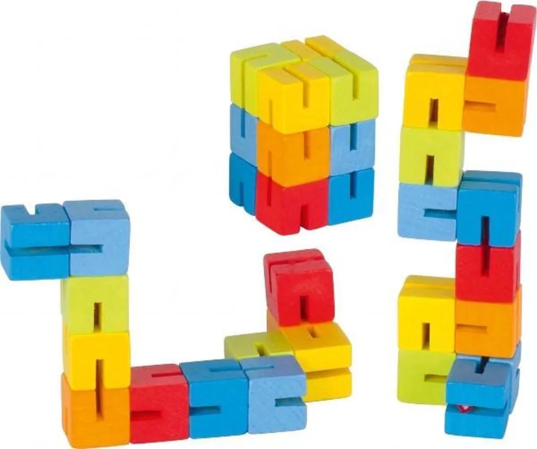 Goki Pocket Puzzel 12-delig - Multi Color