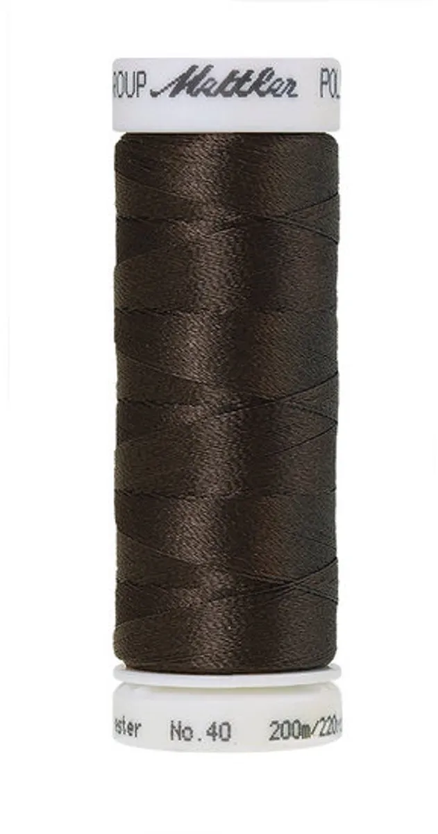 Amann Mettler Polysheen Borduurgaren 200m - Bruin