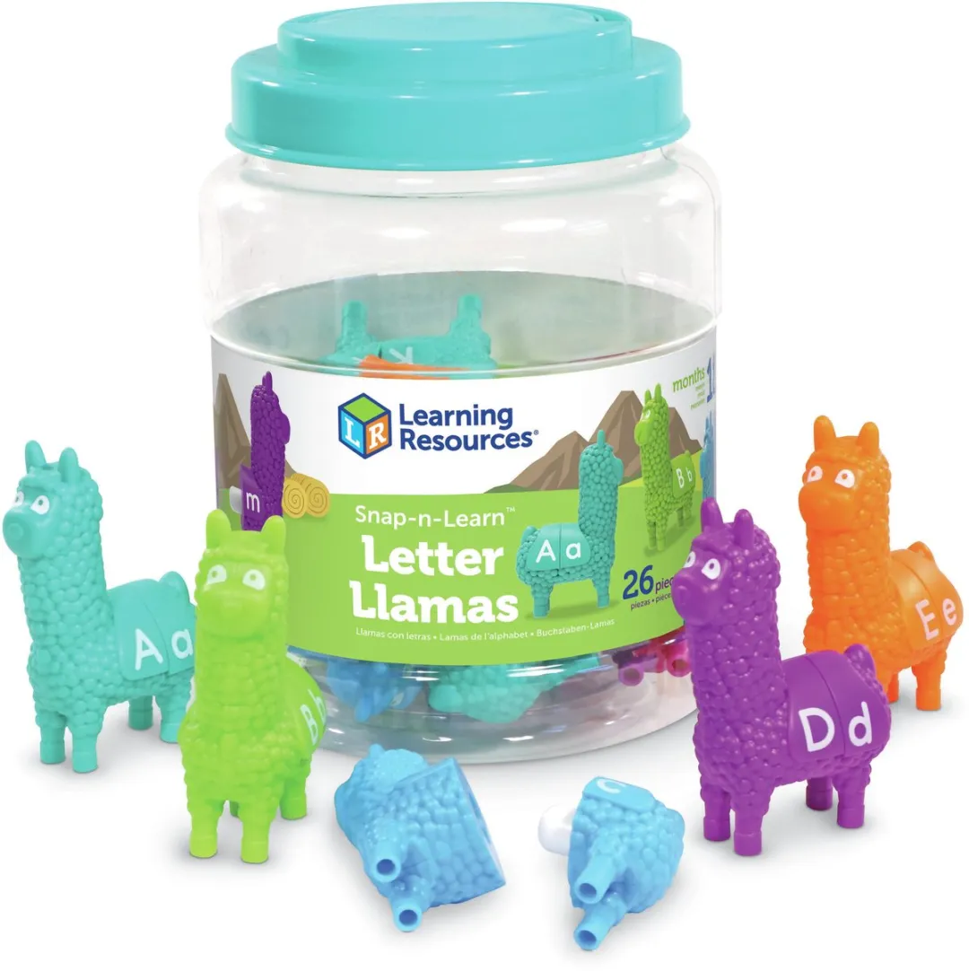 Learning Resources Snap-n-Learn Letter Llamas - 1 Stuk