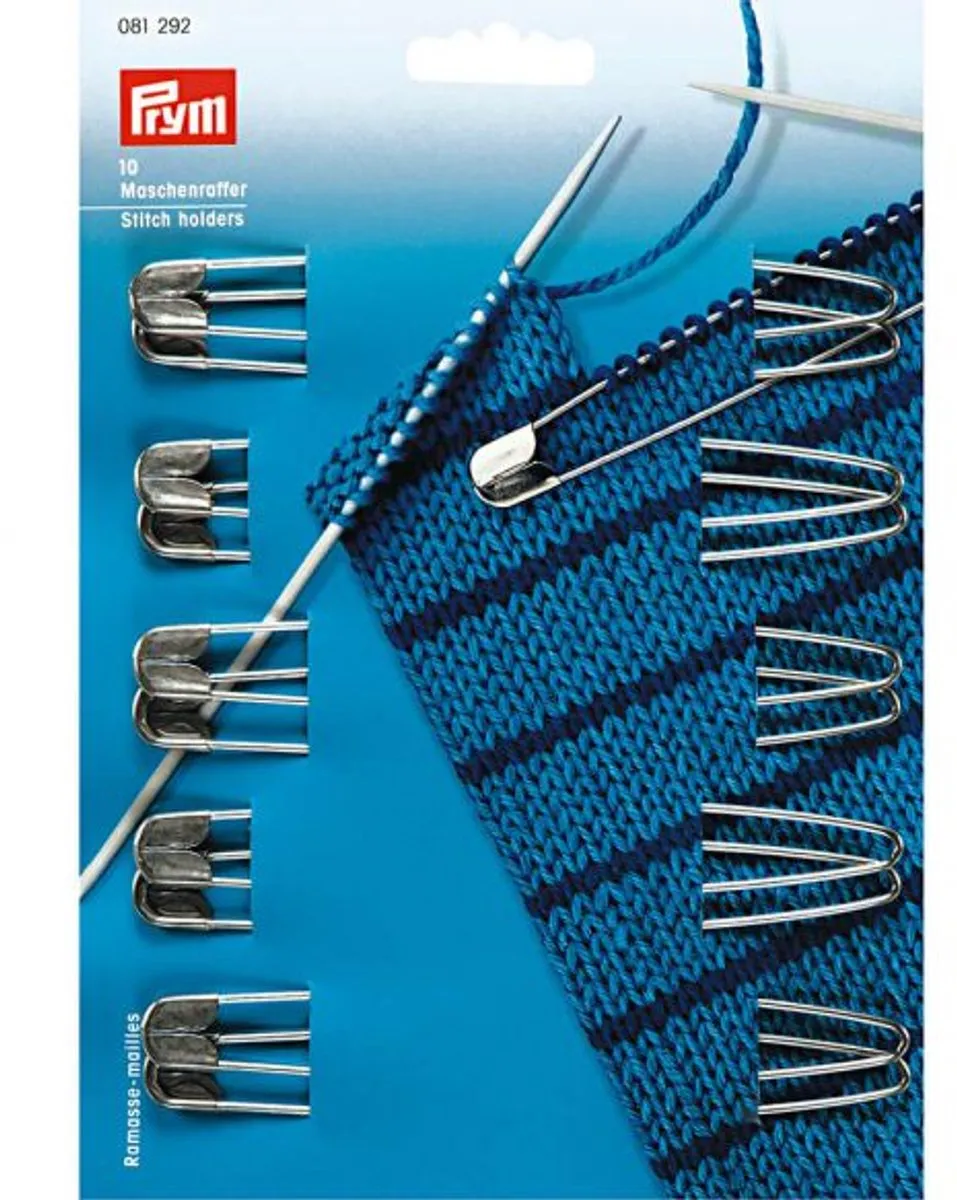 Prym 2 Stekenhouders 081290 - Zilverkleurig