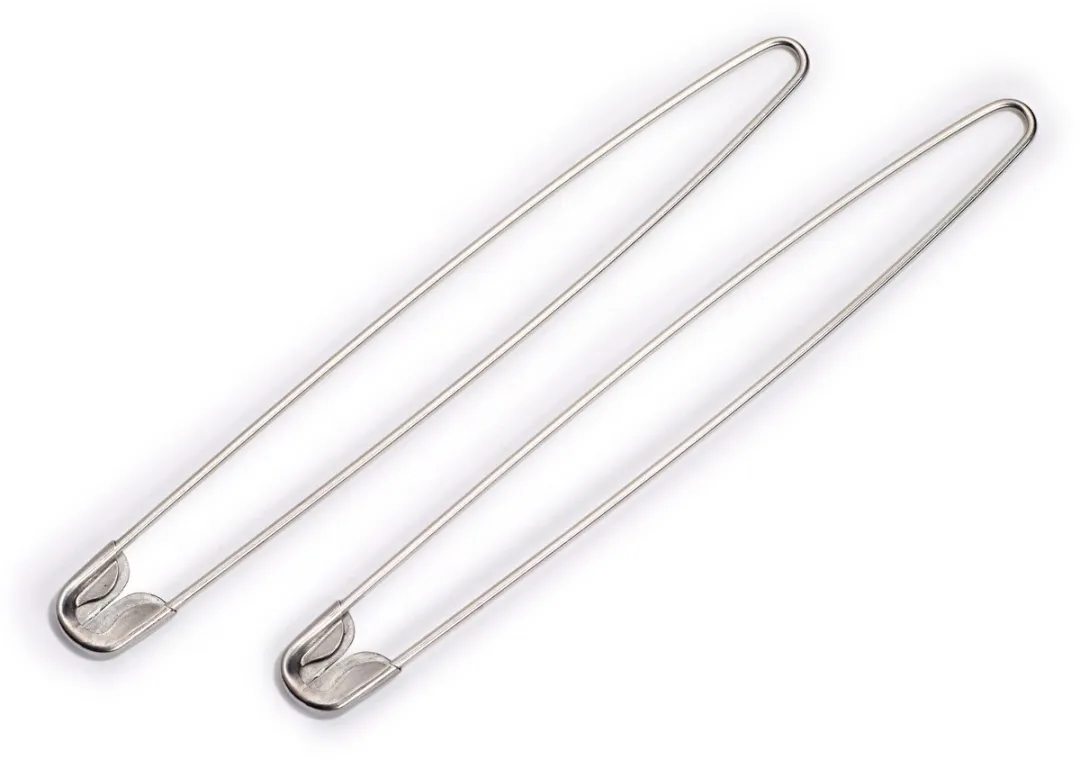 Prym 2 Stekenhouders 081290 - Zilverkleurig