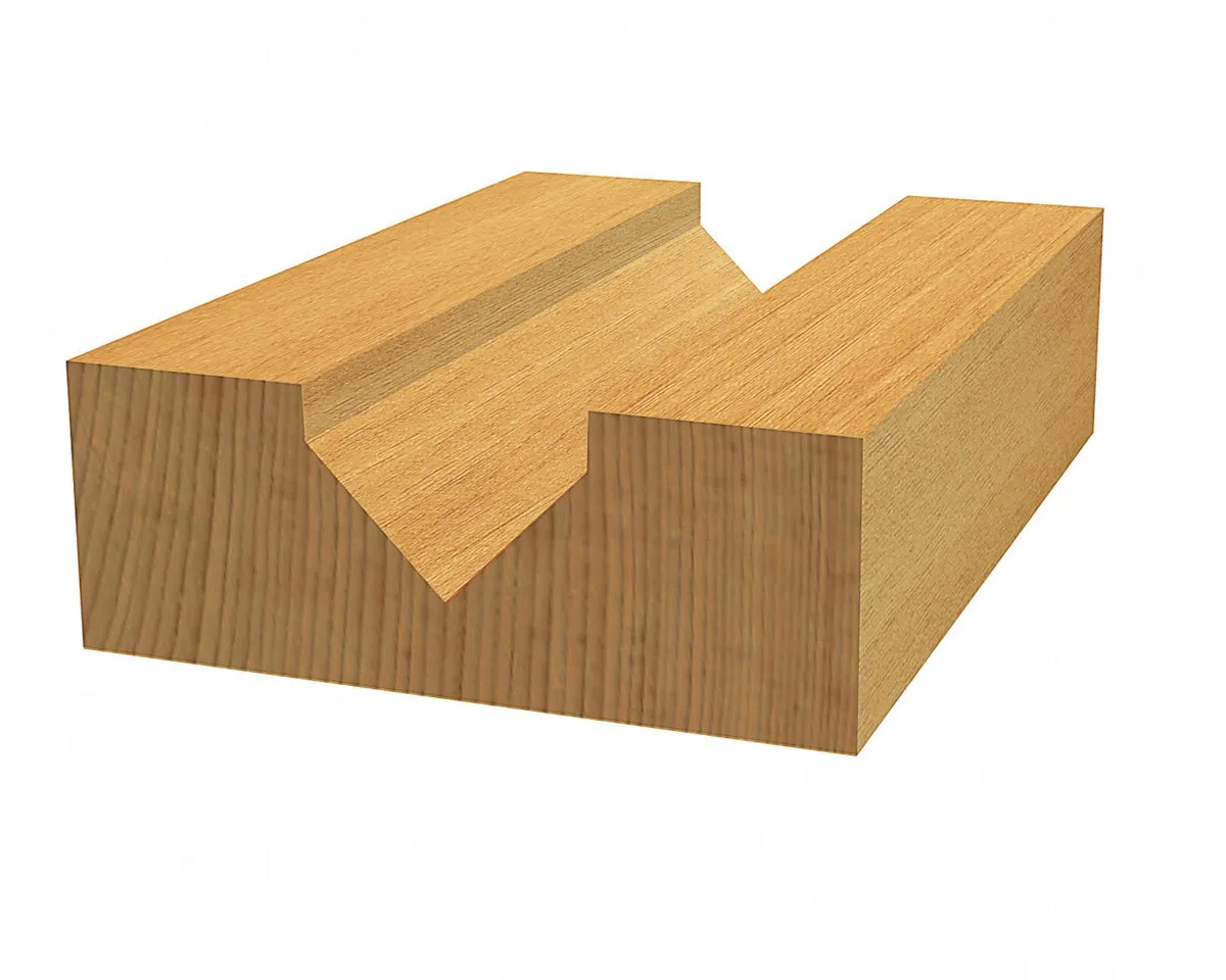 Bosch V-Vingerfrees Dubbel SN 9.5mm 6mm - 90°
