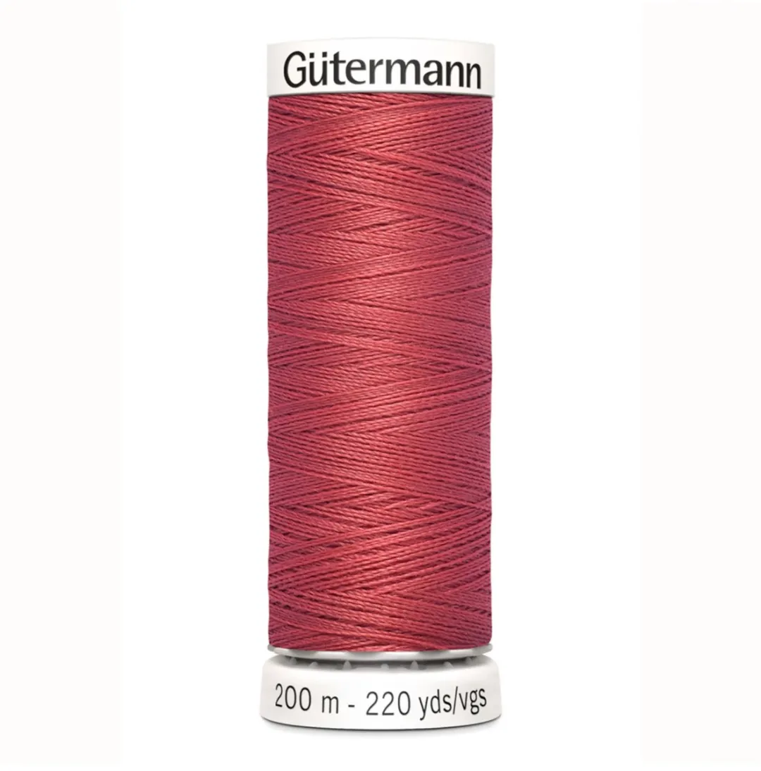 Gutermann Polyester Naaigaren 200m - Rood