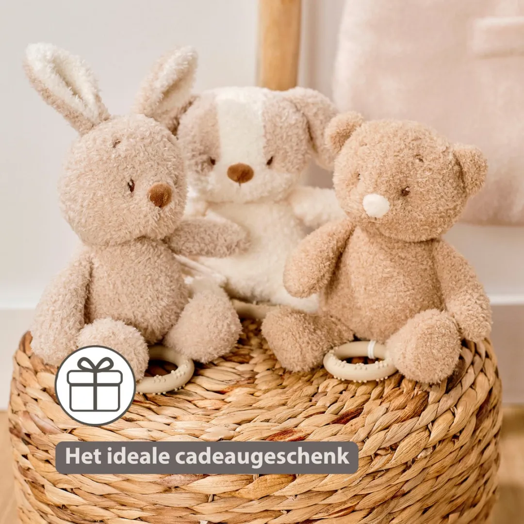 Nattou Teddy Muziekknuffel Konijn 25cm - Beige