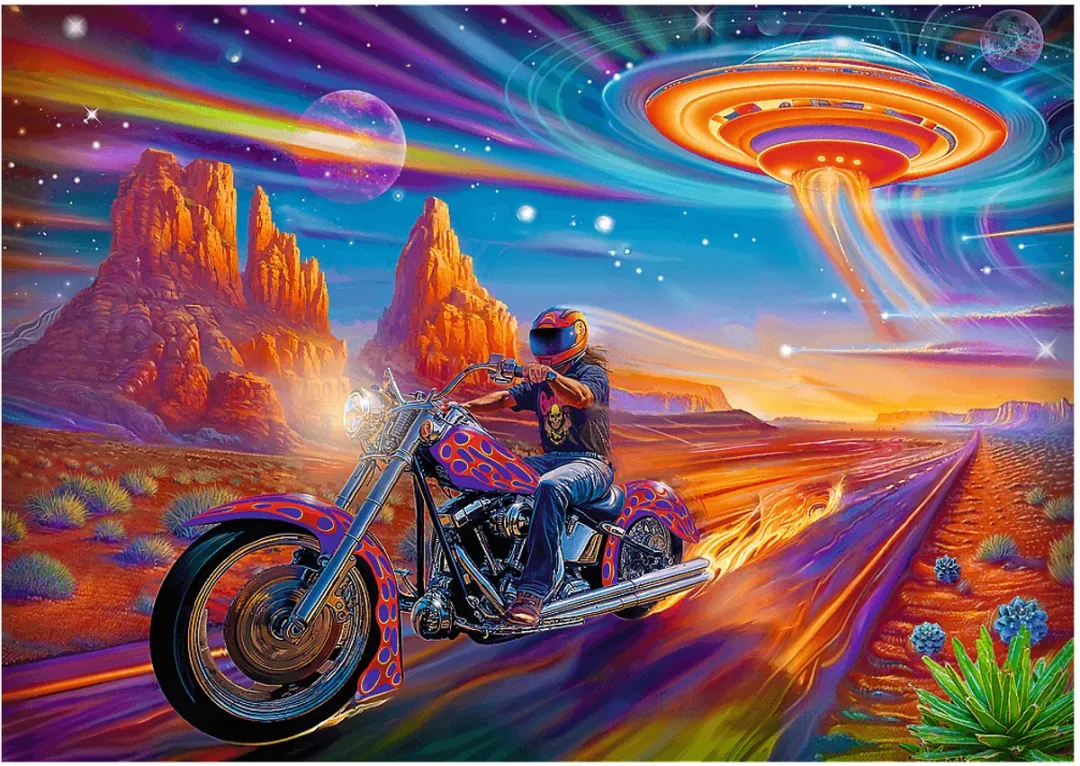 Trefl Wild Ride Legpuzzel 1000 Stuks - Multicolor