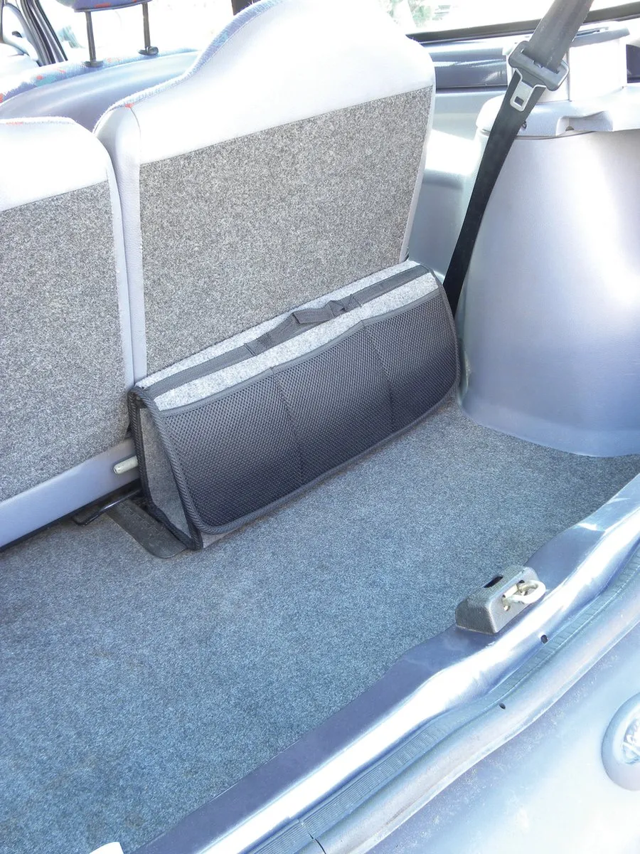 Carpoint Kofferbaktafel 5L - Zwart/Grijs