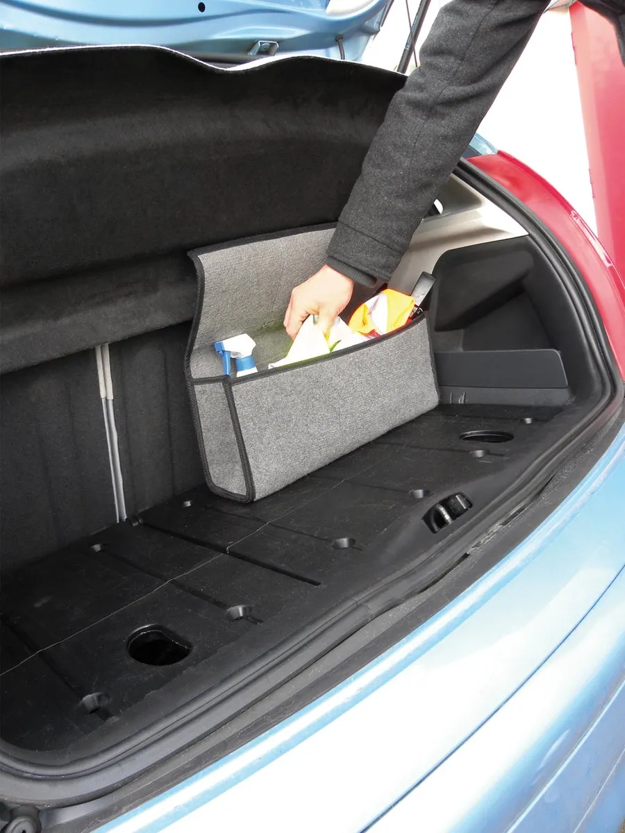 Carpoint Kofferbaktafel 5L - Zwart/Grijs