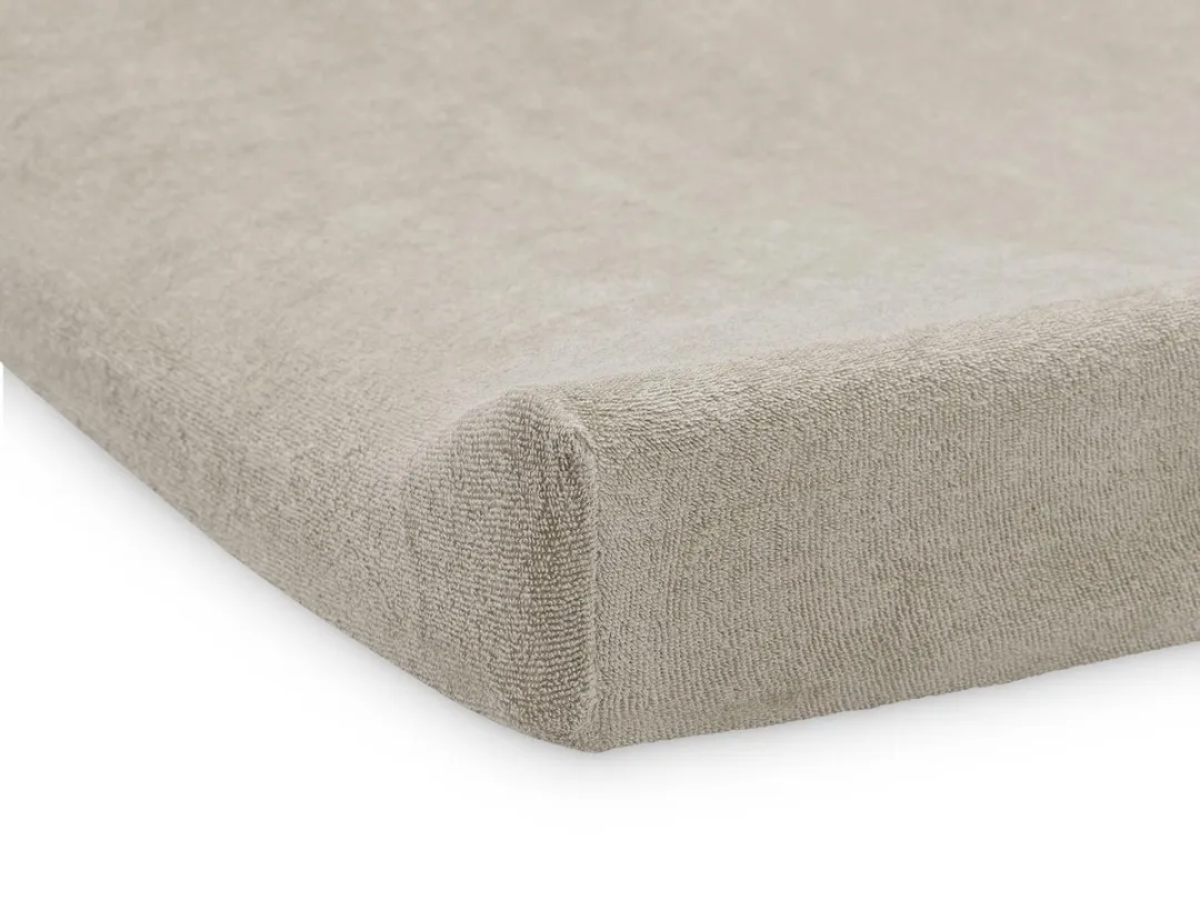 Jollein Aankleedkussenhoes Badstof 50x70cm - Nougat - 2 Stuks