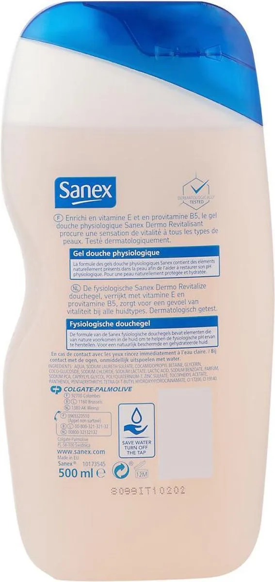 Sanex Dermo Micellar Revitalize Douchegel 250ml