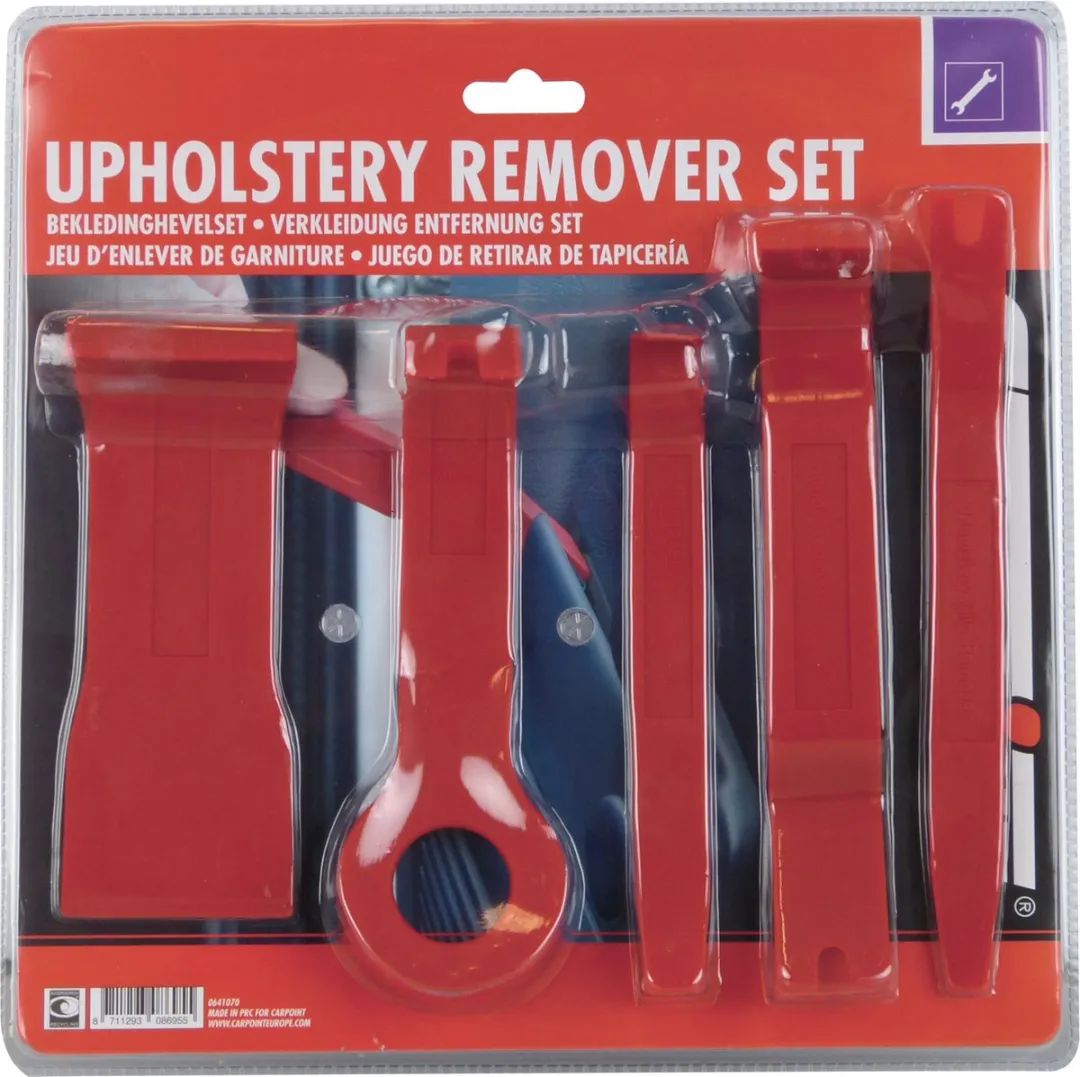 Carpoint Bekledinghevelset 5-delig - Rood