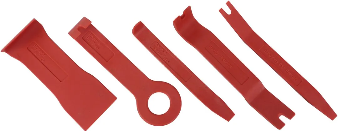 Carpoint Bekledinghevelset 5-delig - Rood