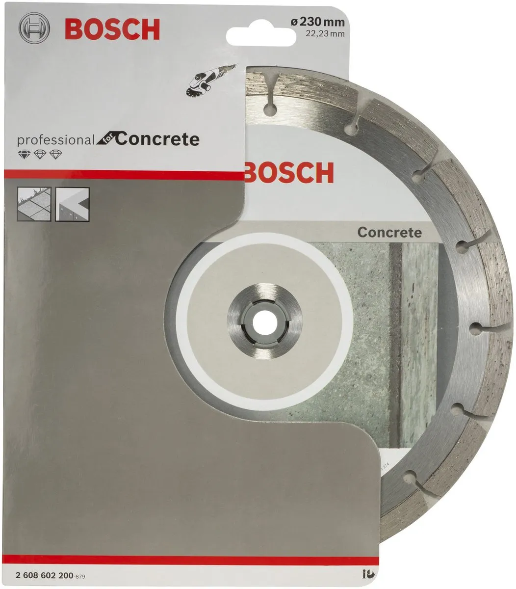 Bosch Diamantdoorslijpschijf Standard 230mm - Beton - 22,23mm as