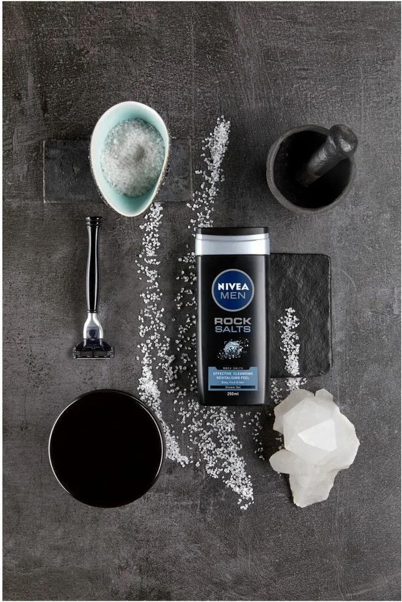 NIVEA Men Rock Salts Douchegel 250ml
