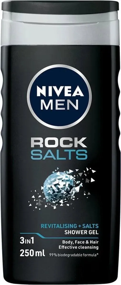 NIVEA Men Rock Salts Douchegel 250ml