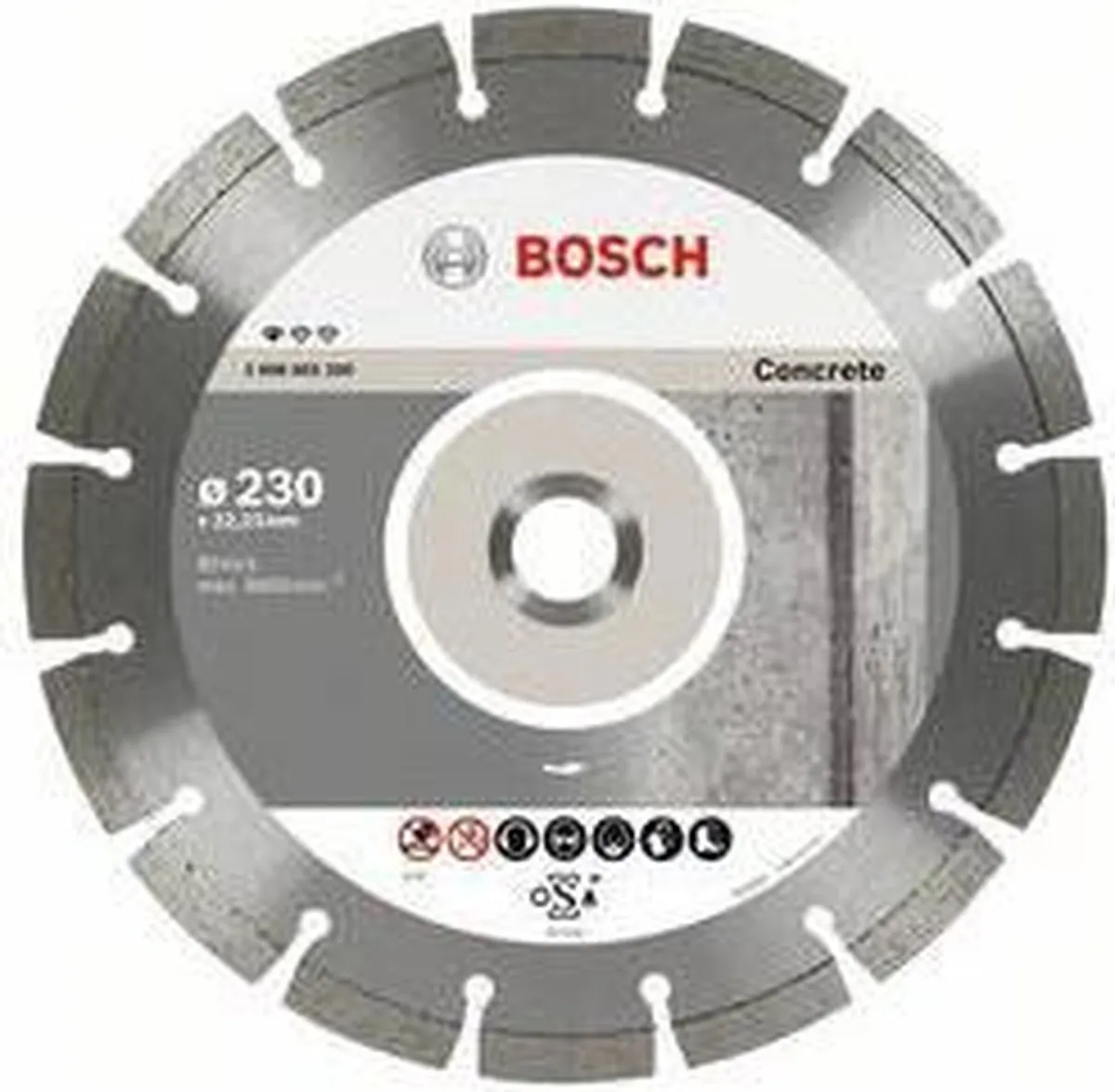 Bosch Diamantdoorslijpschijf Standard 150mm - Metaal