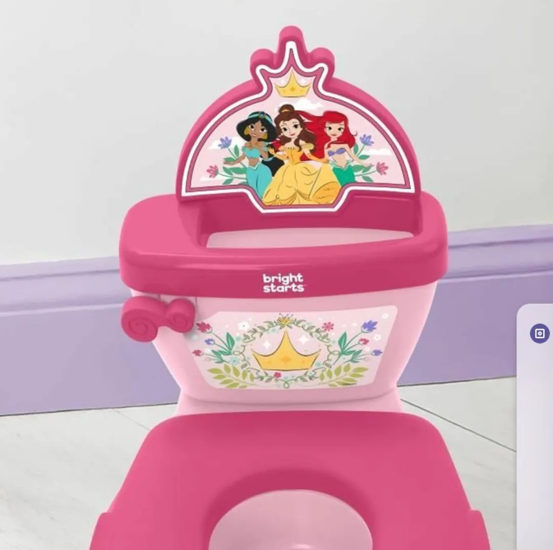 Bright Starts Disney Princess Mini Toilet