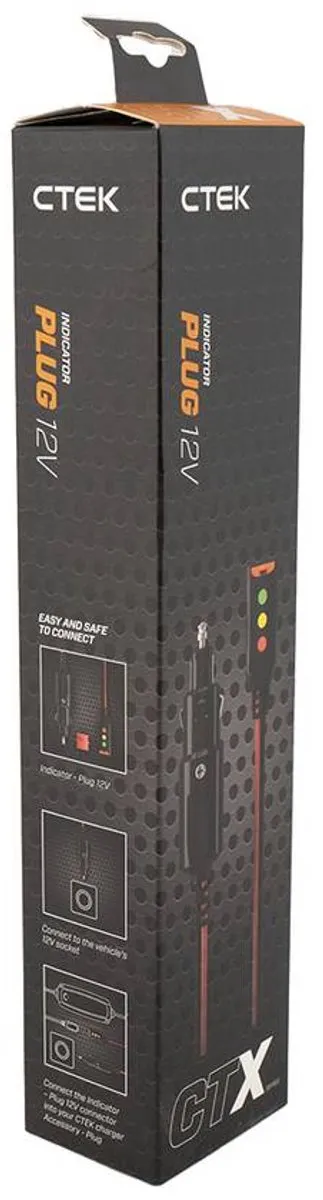 CTEK Comfort Batterij Oplaadindicator 12V - 40cm - Zwart