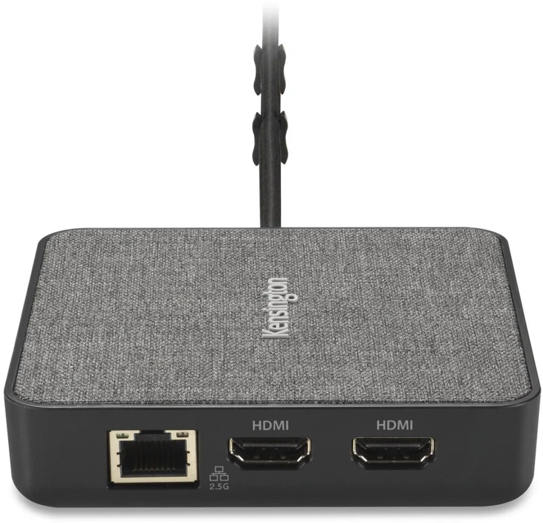 Kensington MD120U4 USB4 Mobiel Dockingstation 100W - Zwart - afbeelding 3 van 6