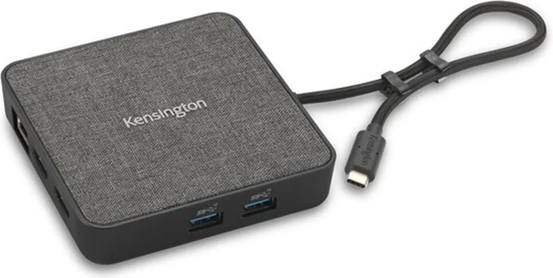 Kensington MD120U4 USB4 Mobiel Dockingstation 100W - Zwart - afbeelding 4 van 6
