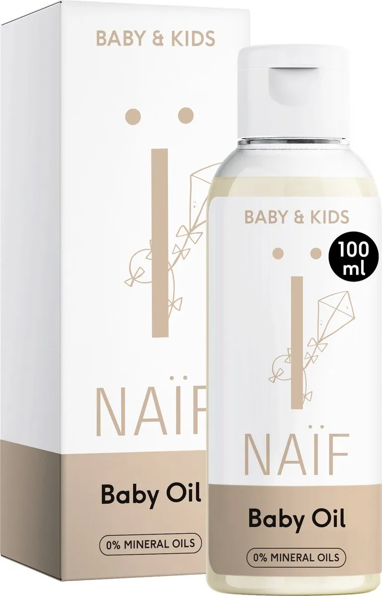 Naïf Verzachtende Babyolie 100ml