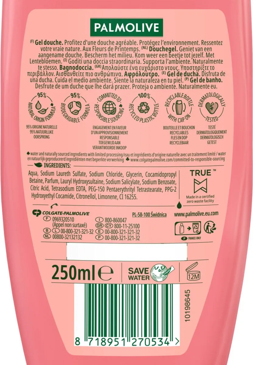 Palmolive Douchegel Flower Field 250ml