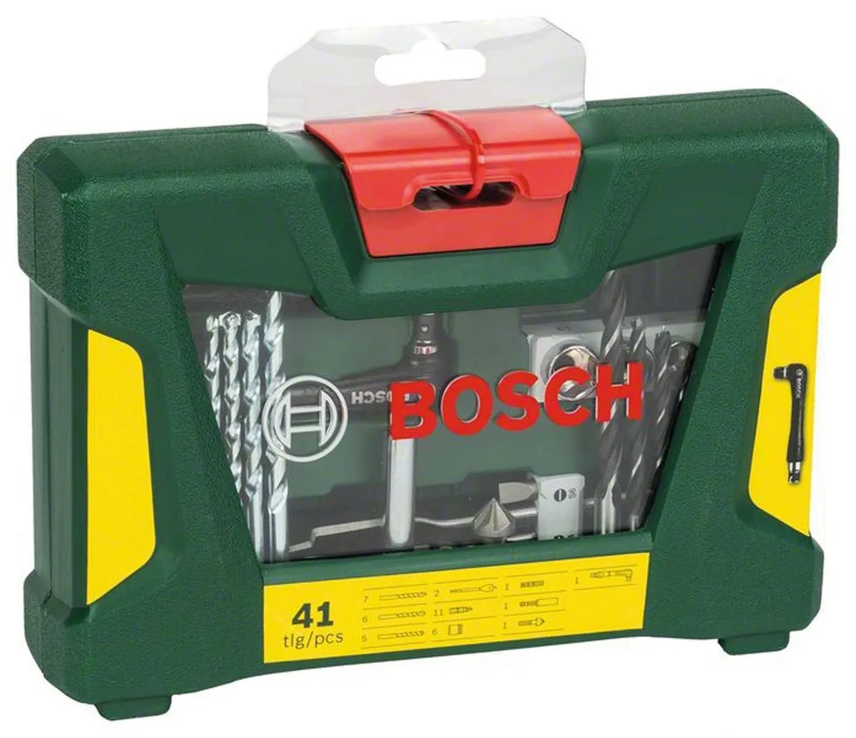 Bosch V-Line 41-delige Borenset - Hout Metaal Steen