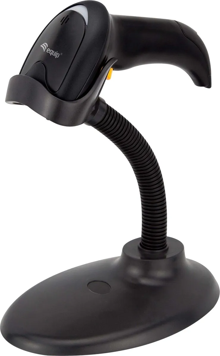 Equip Barcode Handscanner 2D Laser Kabel USB 1D2D schwarz (351021)