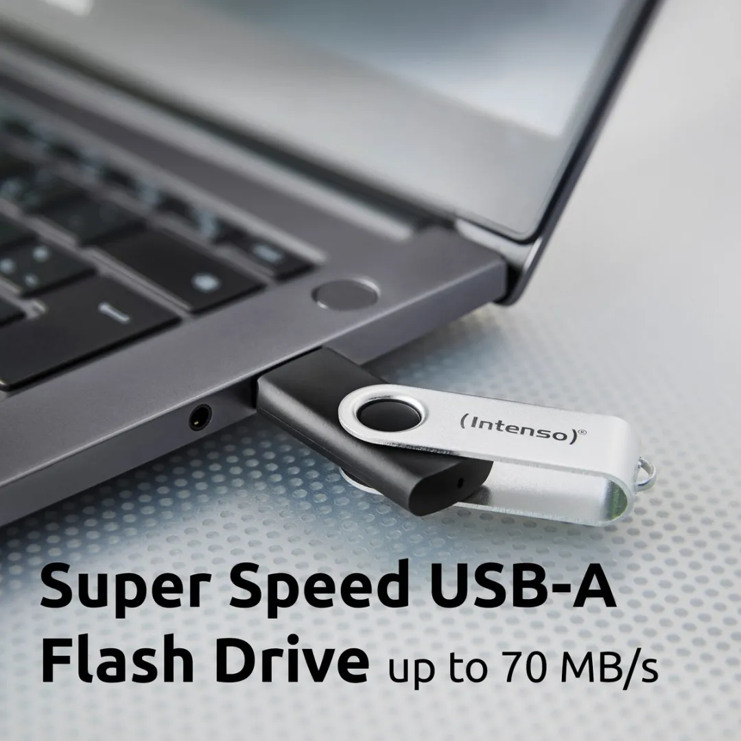Intenso 3.2 Gen1 Office Line USB-stick 32GB - Zwart