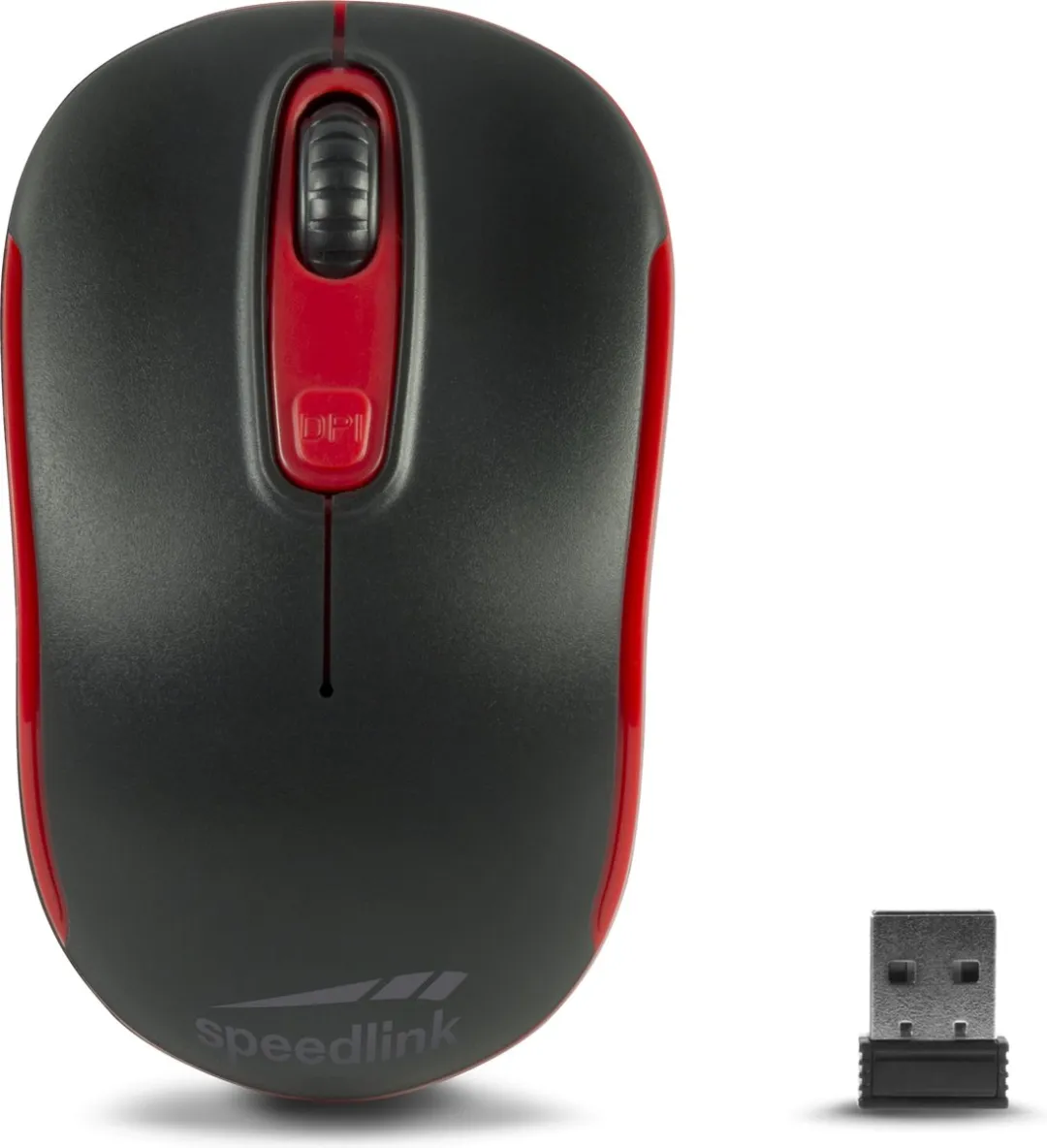 Speedlink Ceptica SL-630013-BKRD Draadloze Muis - Zwart/Rood