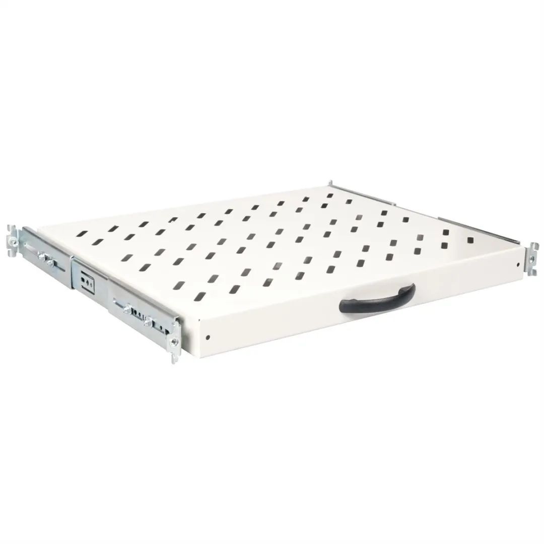 Roline 19-inch 1U Uitschuifbare Plank 350mm - 25kg Grijs - afbeelding 2 van 6