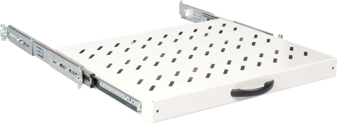 Roline 19-inch 1U Uitschuifbare Plank 350mm - 25kg Grijs - afbeelding 5 van 6
