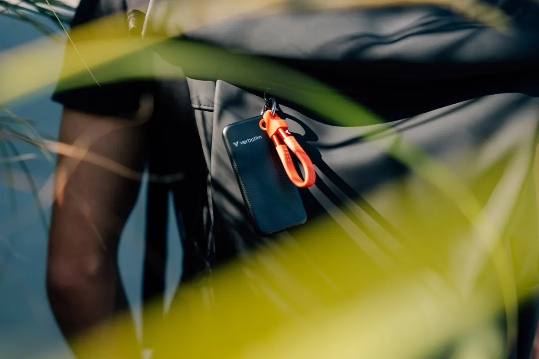 Verbatim Pocket SSD USB 3.2 Gen 2 1TB Zwart/Rood