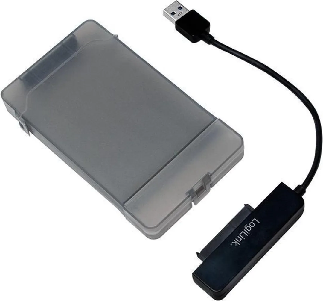 Logilink AU0037 2.5" HDD/SSD-behuizing - Grijs