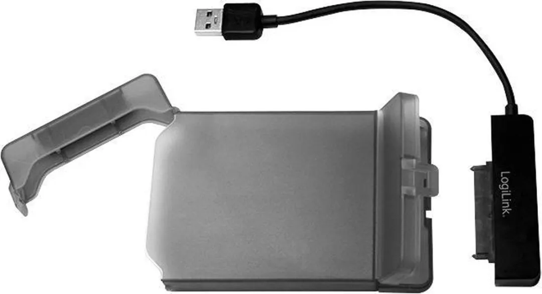 Logilink AU0037 2.5" HDD/SSD-behuizing - Grijs