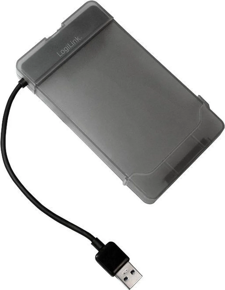 Logilink AU0037 2.5" HDD/SSD-behuizing - Grijs