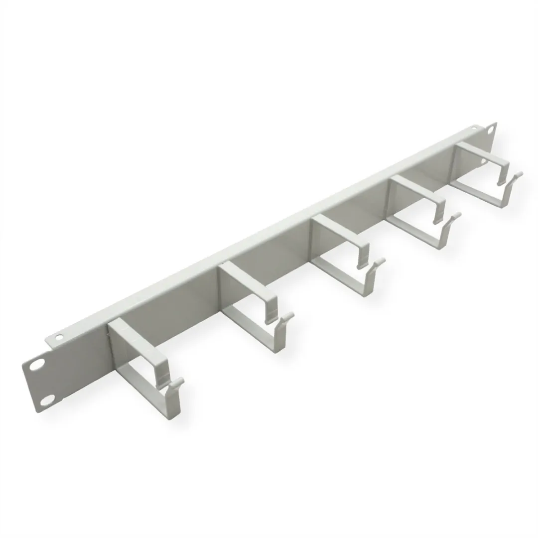 Roline 19-inch Rangeerpaneel 1U 40x60mm - Grijs - afbeelding 2 van 4