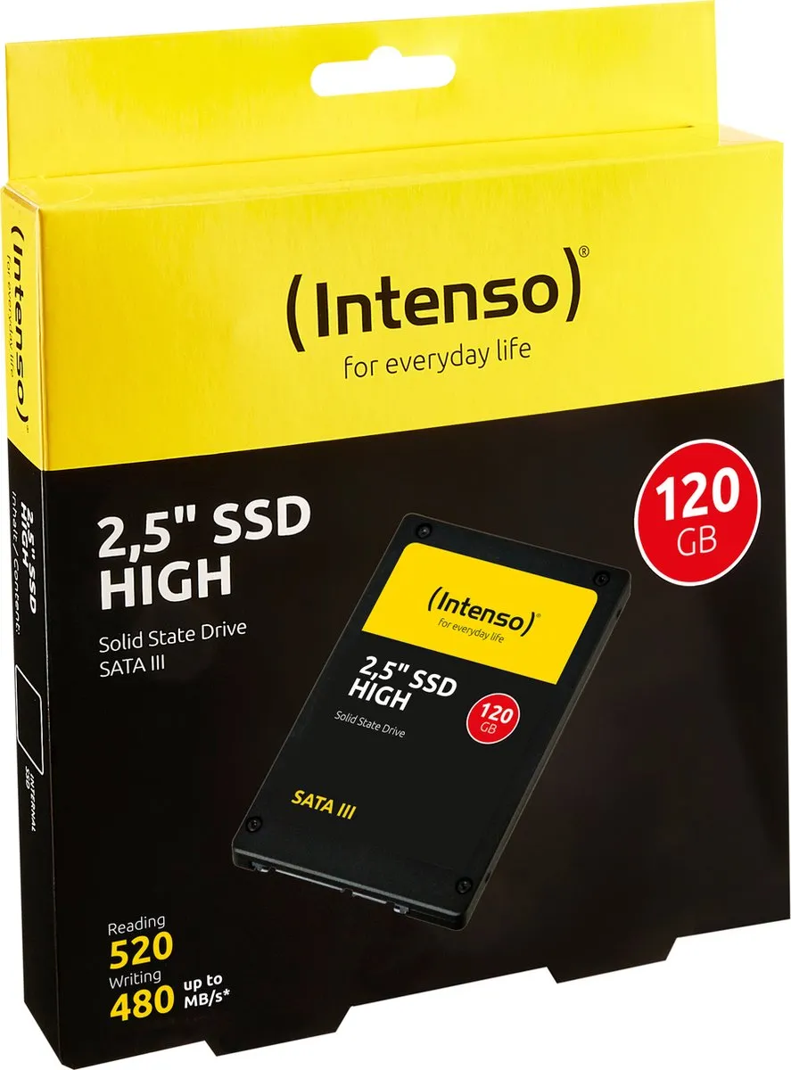 Intenso 2.5inch SSD HIGH 120GB - SATA III