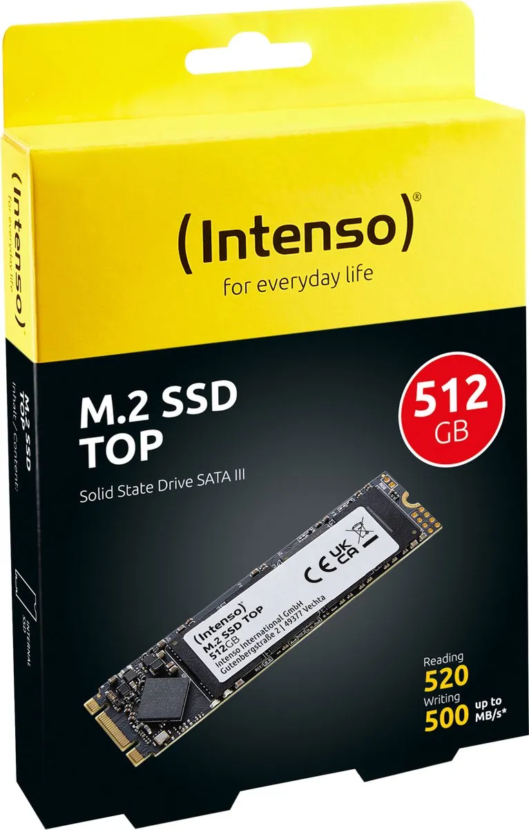 Intenso M.2 SSD SATA III 3832450 - 512GB - 550MB/s
