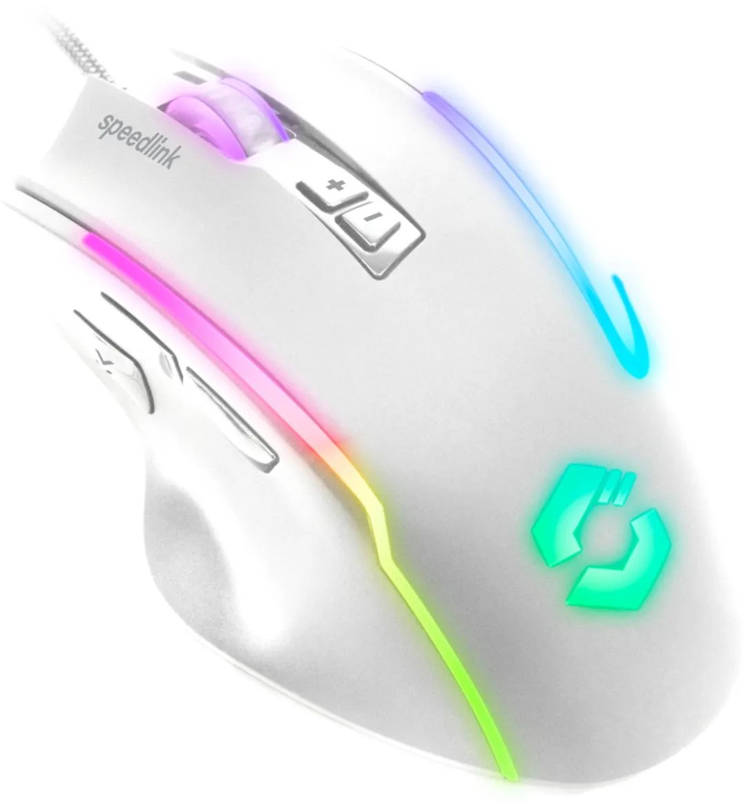Speedlink DECUS NX SL-680024-WT Gaming Muis - 12.800 DPI - Wit