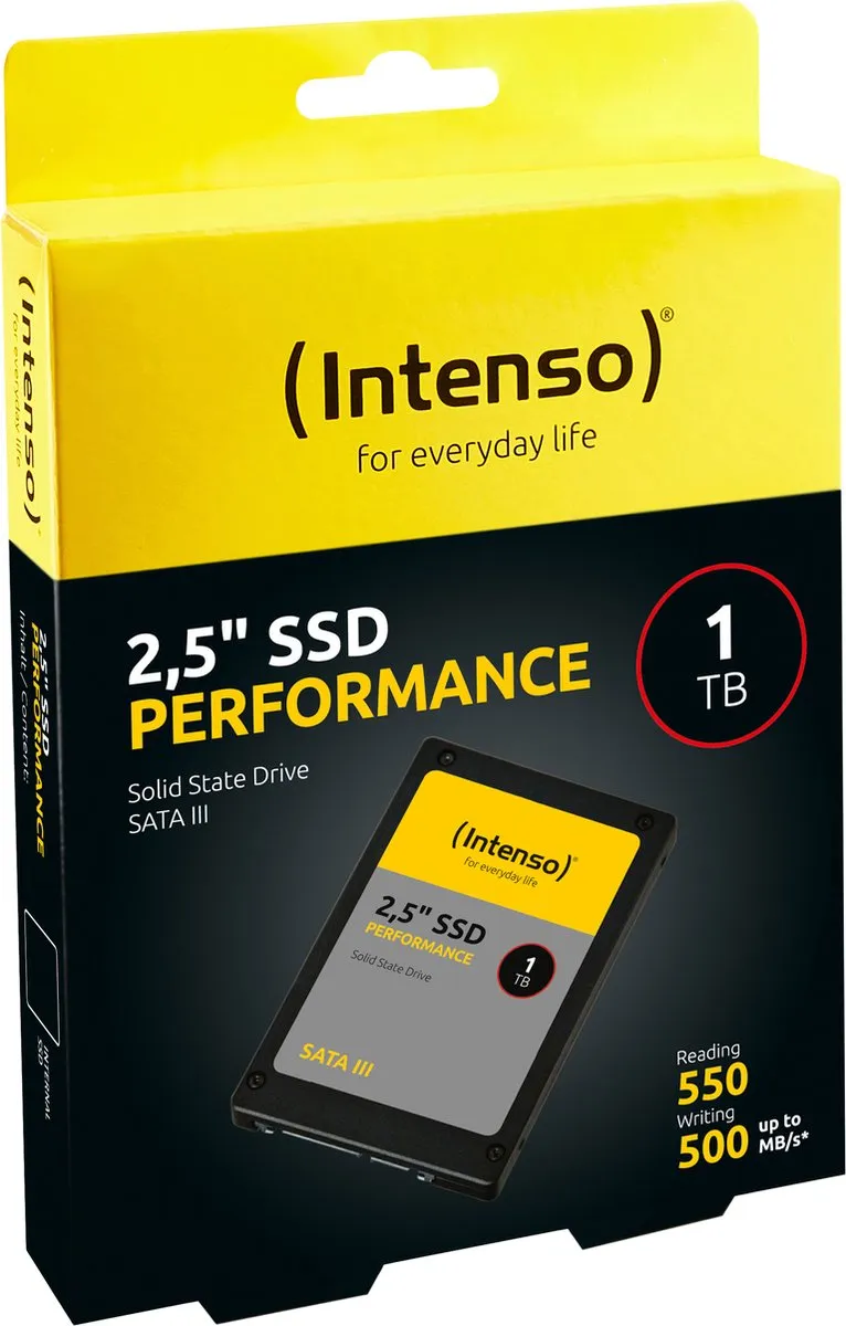 Intenso PERFORMANCE 3814460 SSD 1TB - 550MB/s