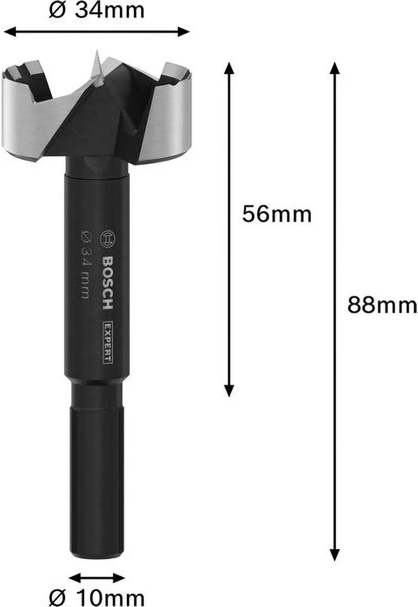 Bosch Expert Houtvoorsnijder Ø34mm - 2608901836