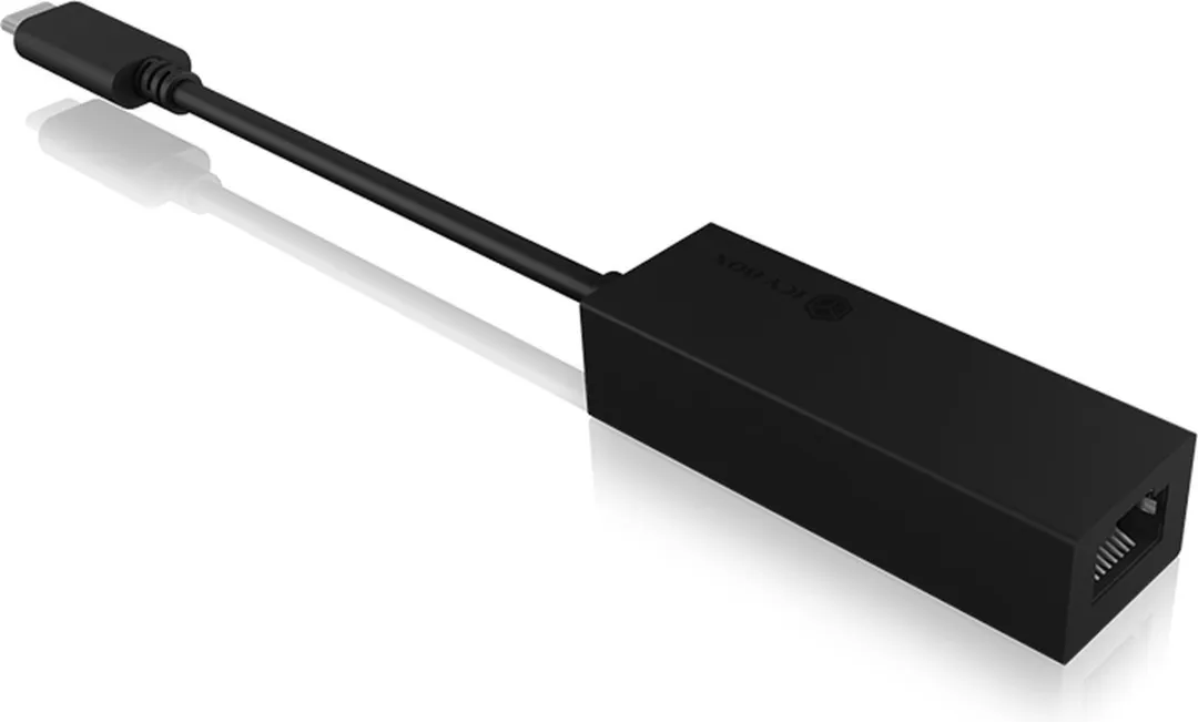 Icy Box IB-LAN100-C3 Ethernet Adapter 1000 Mbit/s - Zwart