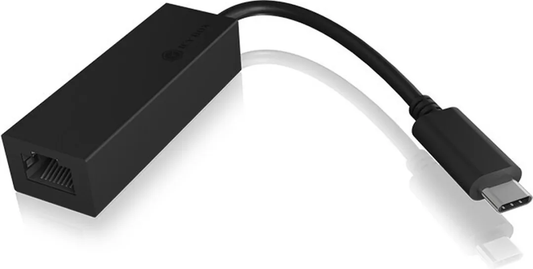 Icy Box IB-LAN100-C3 Ethernet Adapter 1000 Mbit/s - Zwart