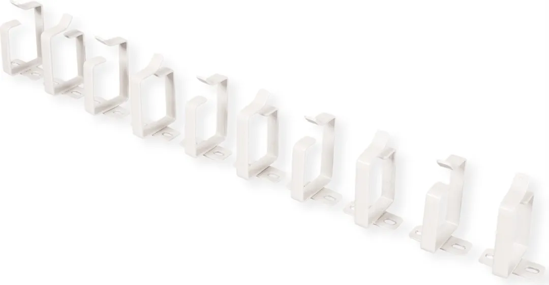 Roline Kabelmanagement Beugel 44x60mm - 10 Stuks - Grijs - afbeelding 2 van 6